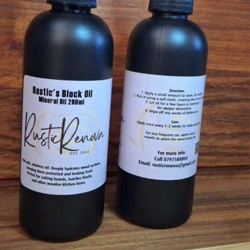 Rustic's Block Oil